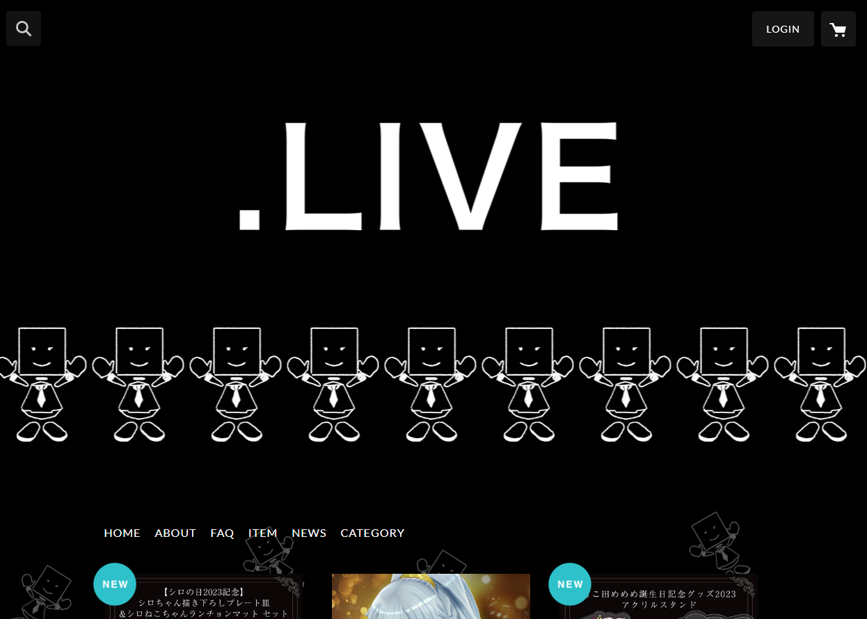 .LIVE公式サイト