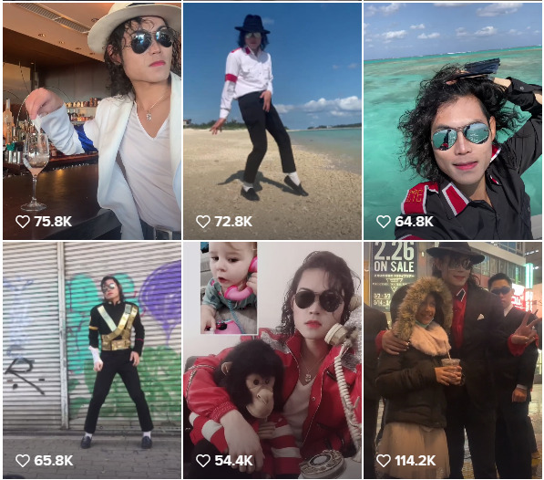 tiktok マイケル・ジャクトン
